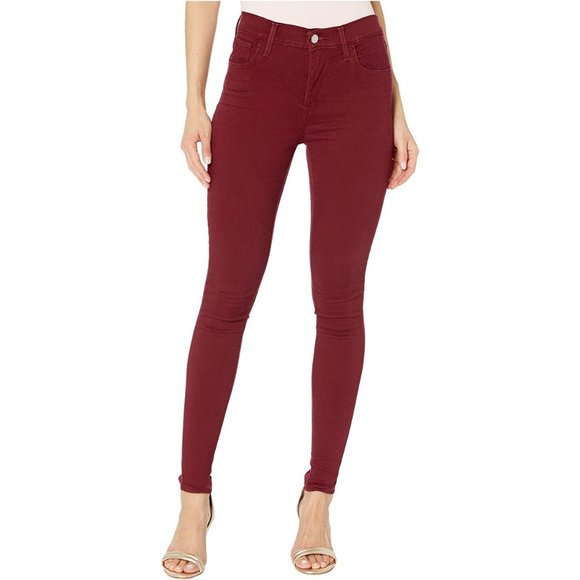 Levi's Denim - 🆕 Levi's Hi-Rise Burgundy Super Skinny Jeans NWT